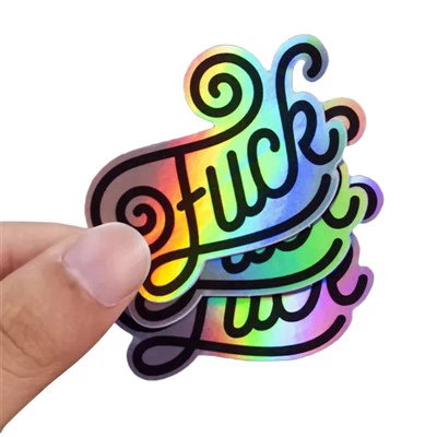 Miếng dán cắt khuôn Holographic Vinyl chống thấm nước